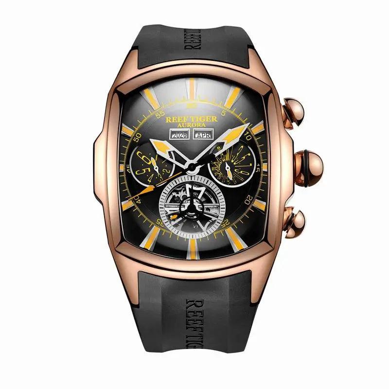 Sapphire Wave Luxury Tourbillon Flagship Timepiece