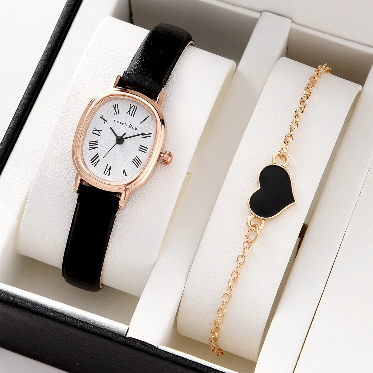 Women's watch best sale with bracelet set