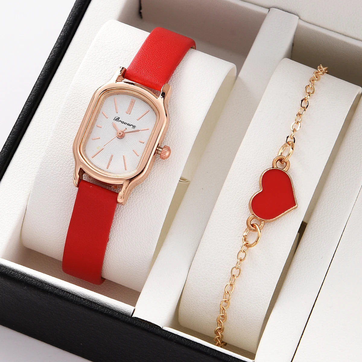 Women's watch with bracelet set Clearance