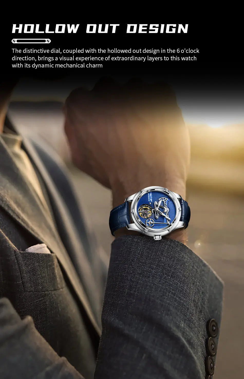 Pindu Prestige Automatic - Sapphire Timepiece