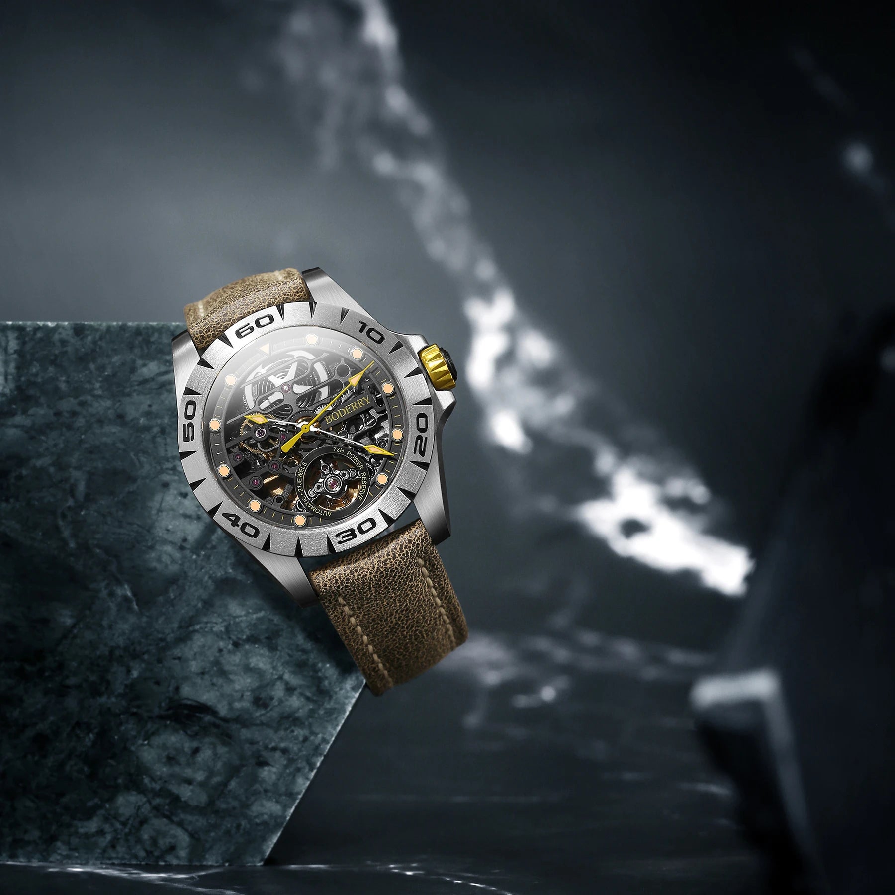 Titanium Mech 2.0: Automatic Urban Waterproof Timekeeper