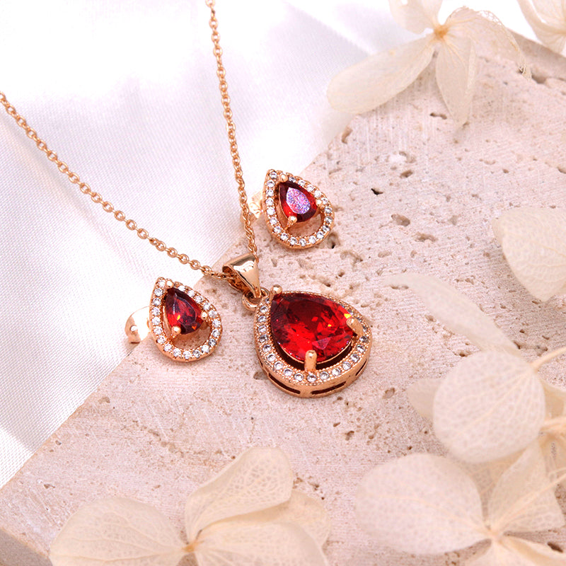 Zircon Jewelry Set